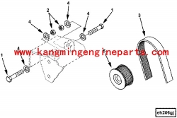 XCEC engine parts M11-C QSM11 engine belt v ribbed 3288713