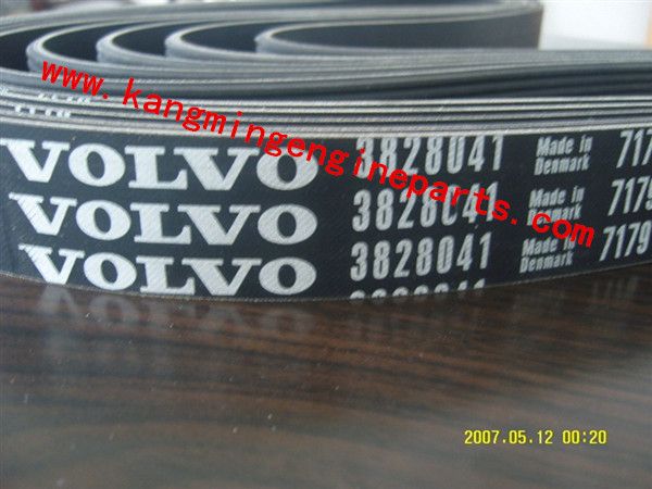 Original engine parts 3828041 volvo truck belts