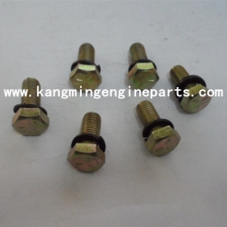 chongqing CCEC engine parts 3033822 screw, captive washer cap