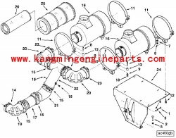 cleaner, air 3013211 for CCEC engine parts K19 engine