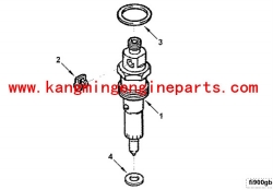 Injector 3802327 For DCEC engine parts 6CT engine