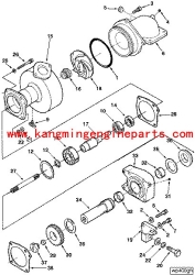 For Chongqing 康斯gs K38 engine parts 205156 Bushing