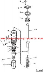 China 康斯 3047973 Injector NTA855 diesel engine parts