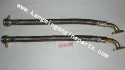 Chongqing auto engine parts 3632339 hose, flexible KTA50