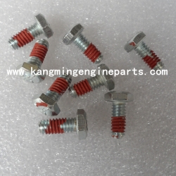 Engine parts kt19 4922215 diesel engine screw hexagon head cap