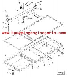 Engine parts OEM  KTA-19 gasket adapter 3073213 3202259