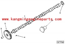国产重庆康明斯NTA855发动机凸轮轴3801668