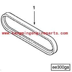 原装出厂价康明斯NTA855-G4风扇皮带178662