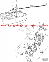 CCEC factory engine parts parts NTA855M450 manifold oil 3076371