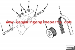 原装康明斯M11 QSM11风扇皮带3288713